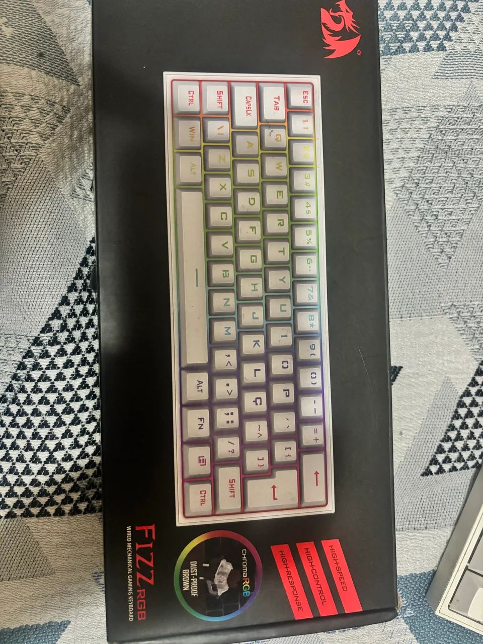 Teclado Mecânico Redragon Fizz Switch Brown