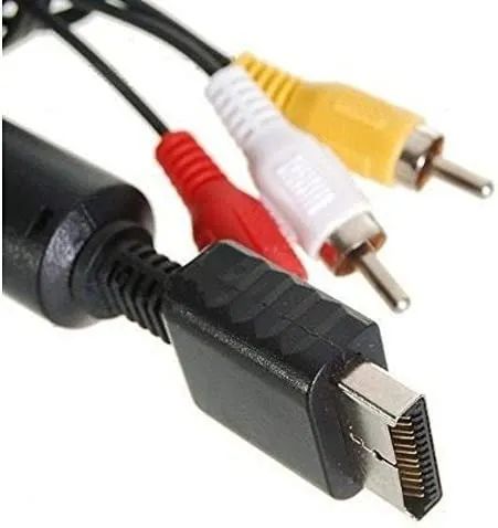 Cabo Áudio e Vídeo para Ps2 *ENTREGA GRÁTIS* - Foto 2