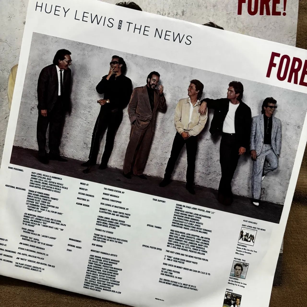 Disco de Vinil Importado Huey Lewis & The News  - Foto 3