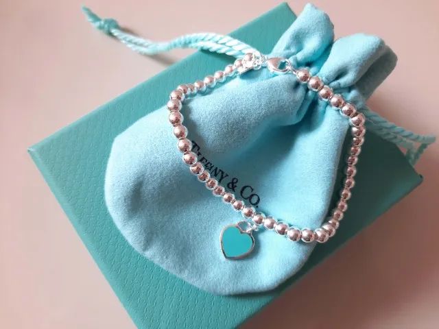 Pulseira Modelo Inspiração Tiffany Contas em prata 925 - Foto 3