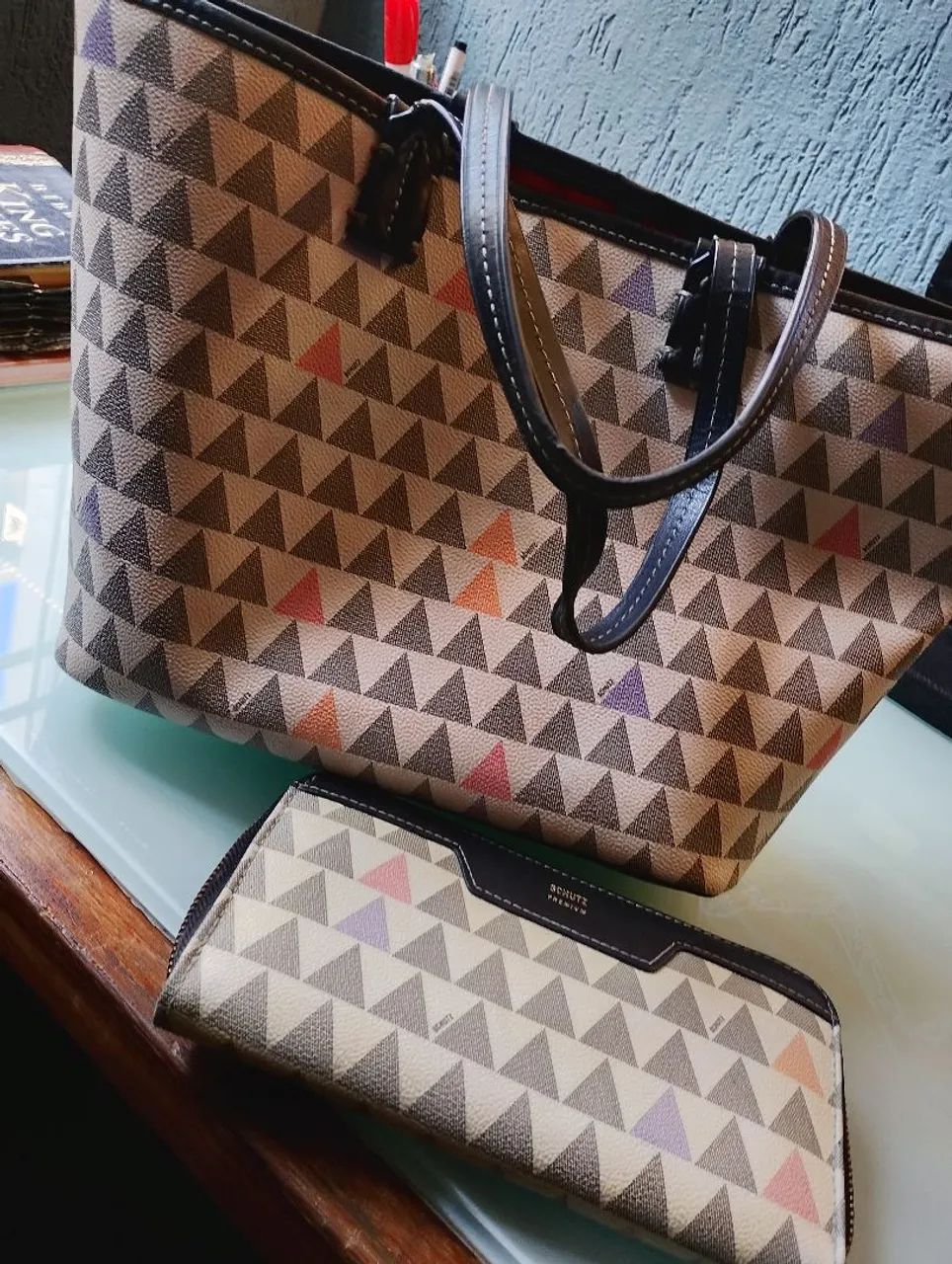 Bolsa Schutz Nina Trangle Premium+ Carteira  - Foto 4