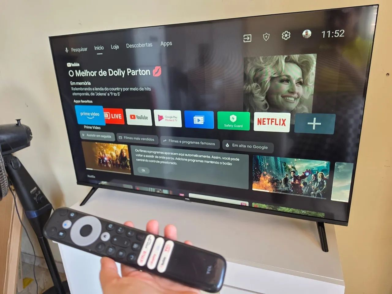 TV Android TCL smart 43P - Foto 2