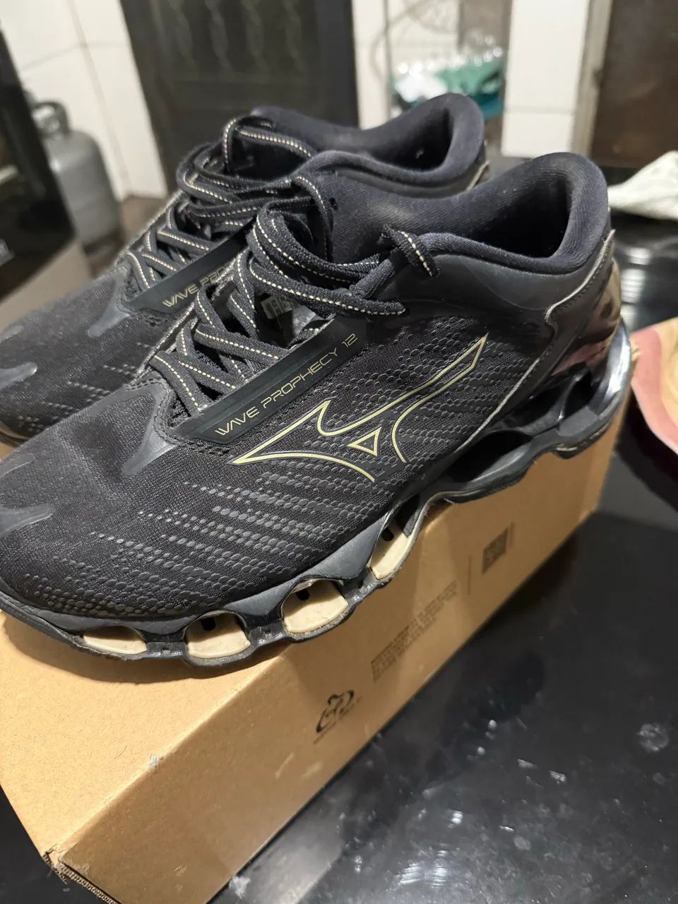 TENIS MIZUNO WAVE PROPHECY 12, N39 680$ - Foto 5