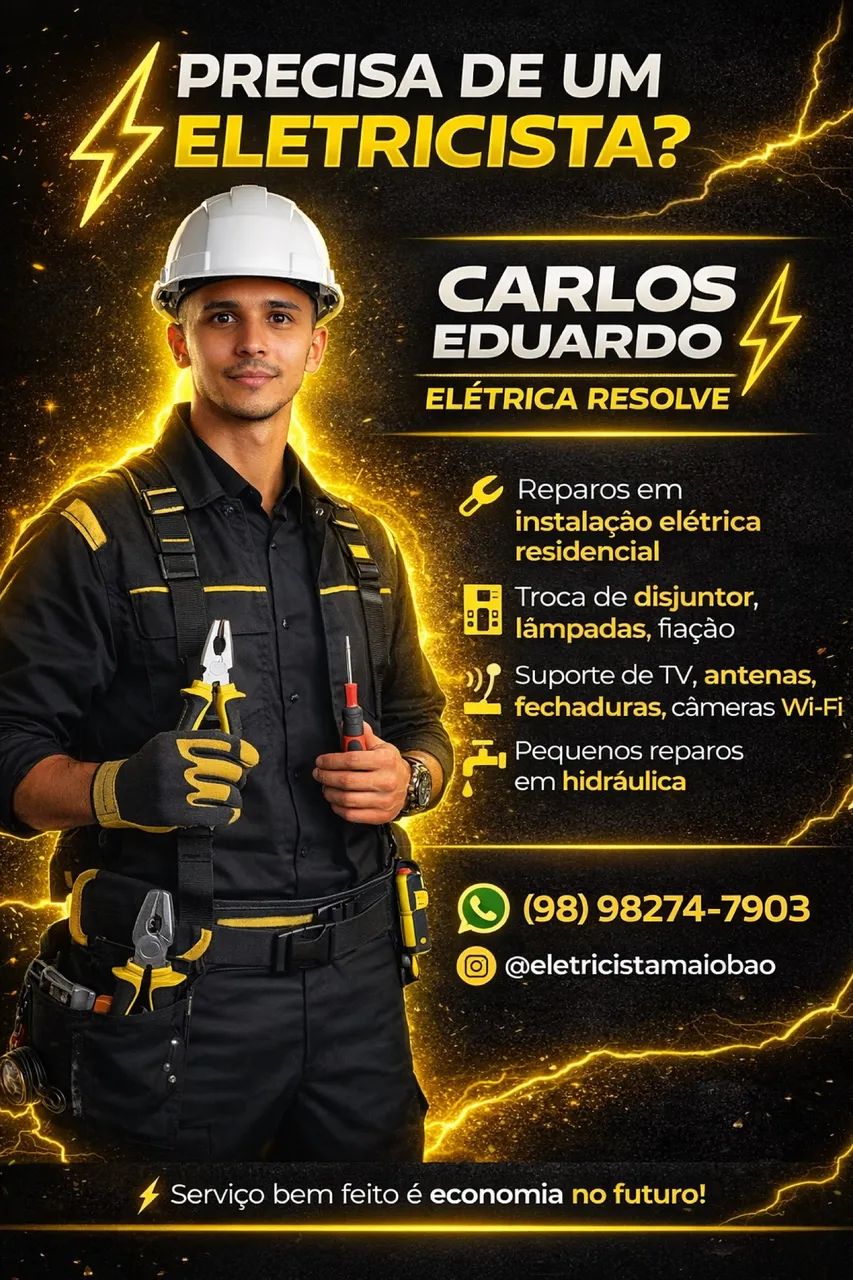 ELETRICISTA RESIDENCIAL MAIOBAO