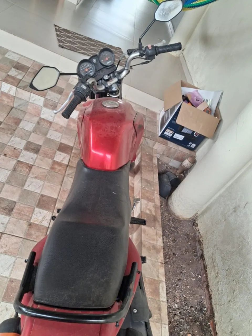 Yamaha YBR Factor 125 cc, Cor Vermelha - Foto 3