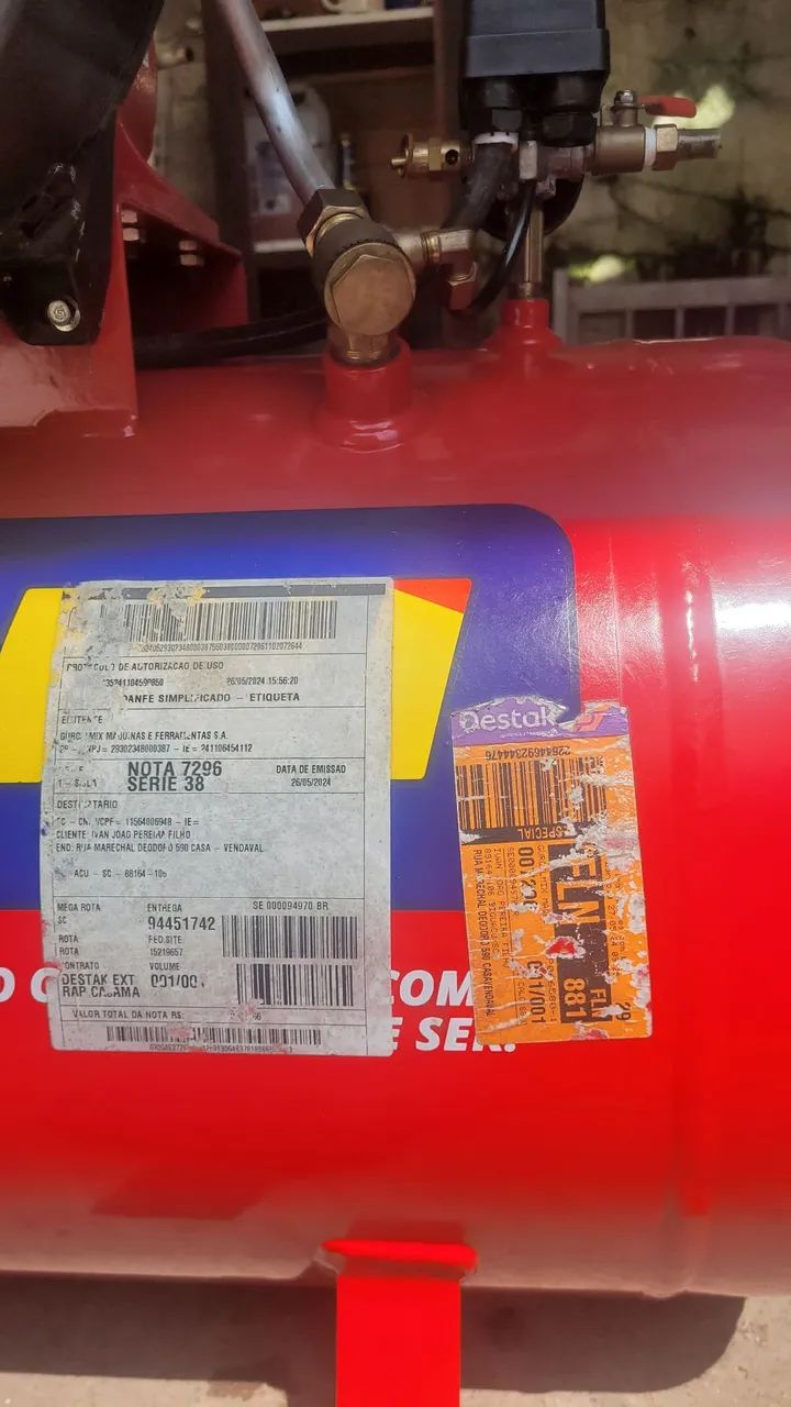 Compressor de ar 110pes 2cv - Foto 3