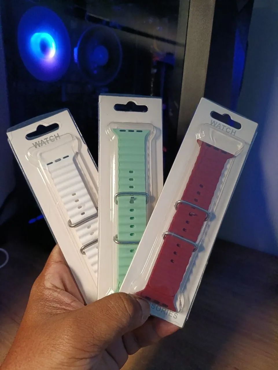 Pulseira para smartwatch 42/44mm oceano  - Foto 2