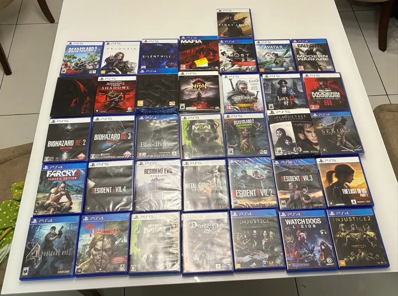 Jogos ps5/ps4