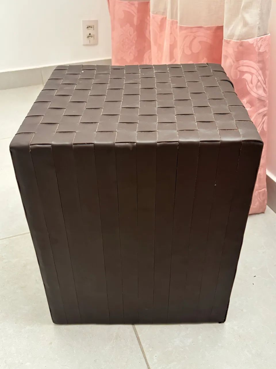 Banco em madeira e couro - Foto 2