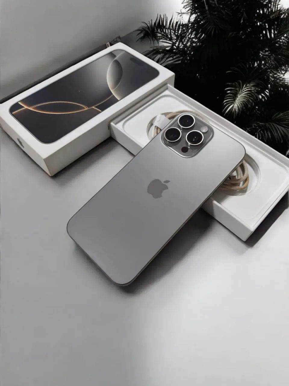 IPHONE 16 PRÓ MAX 5G 256GB - ANATEL/CHIP.<br> - Foto 4