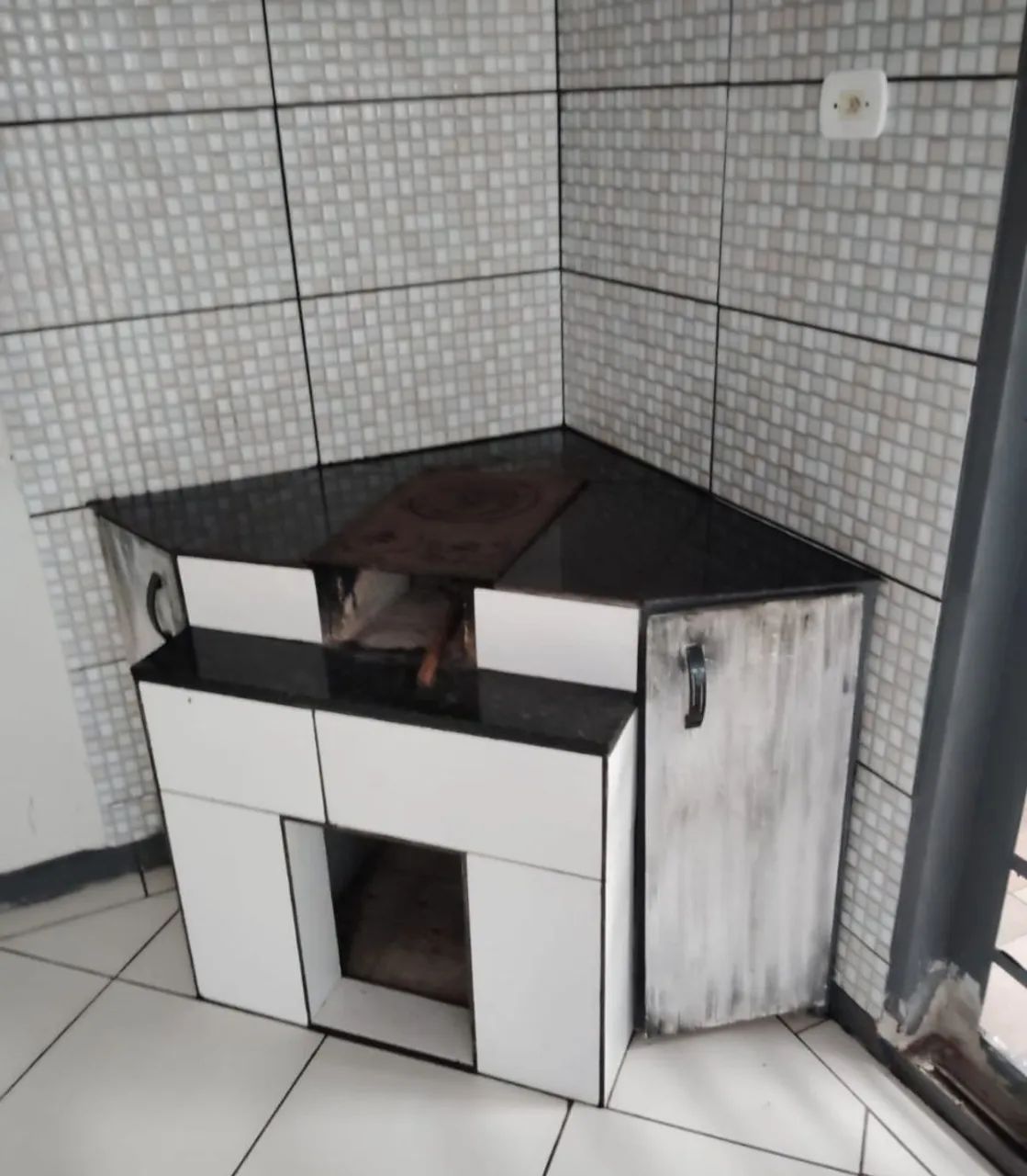 Vendo casa mixta, madeira e alvenaria - Foto 2