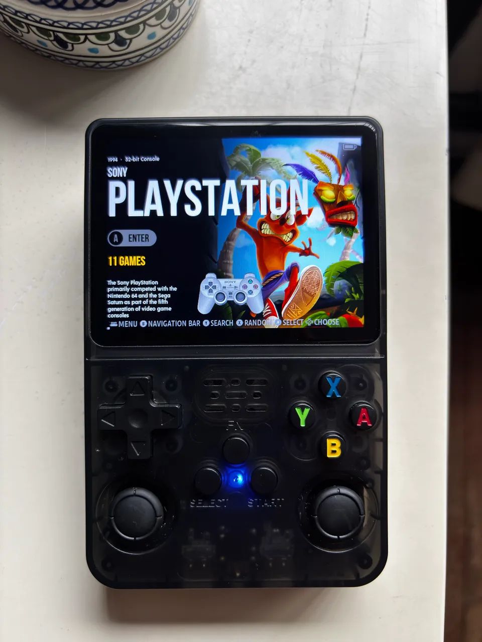 Mini game console R36S com mais de 20000 jogos