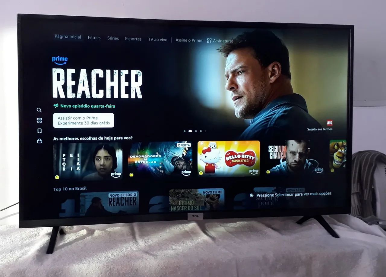 VENDO TV SMART TCL ANDROID 43' COM WIFI E COMANDO DE VOZ  - Foto 3