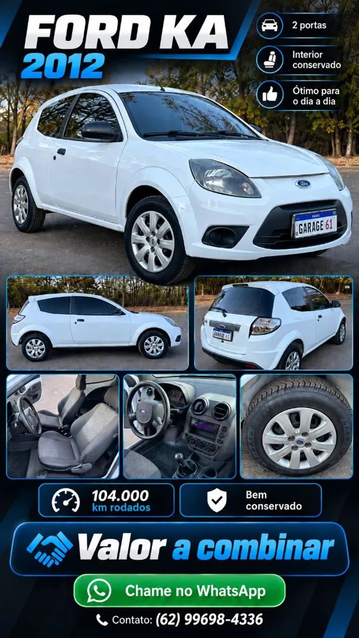 Ford Ka 1.0 8V/1.0 8V ST FLEX 3P 2012