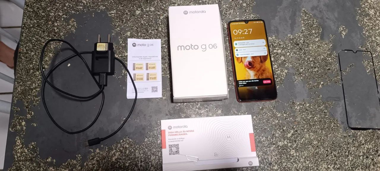 Moto g06 zelado