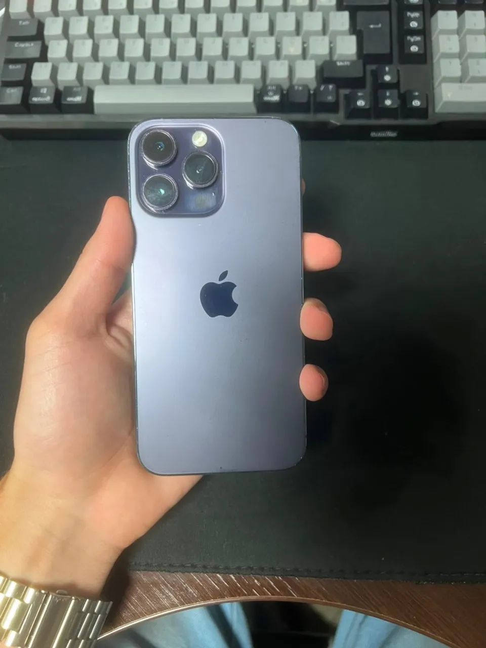     iPhone 14 Pro Max 256GB Roxo | Completo com Caixa - Foto 4