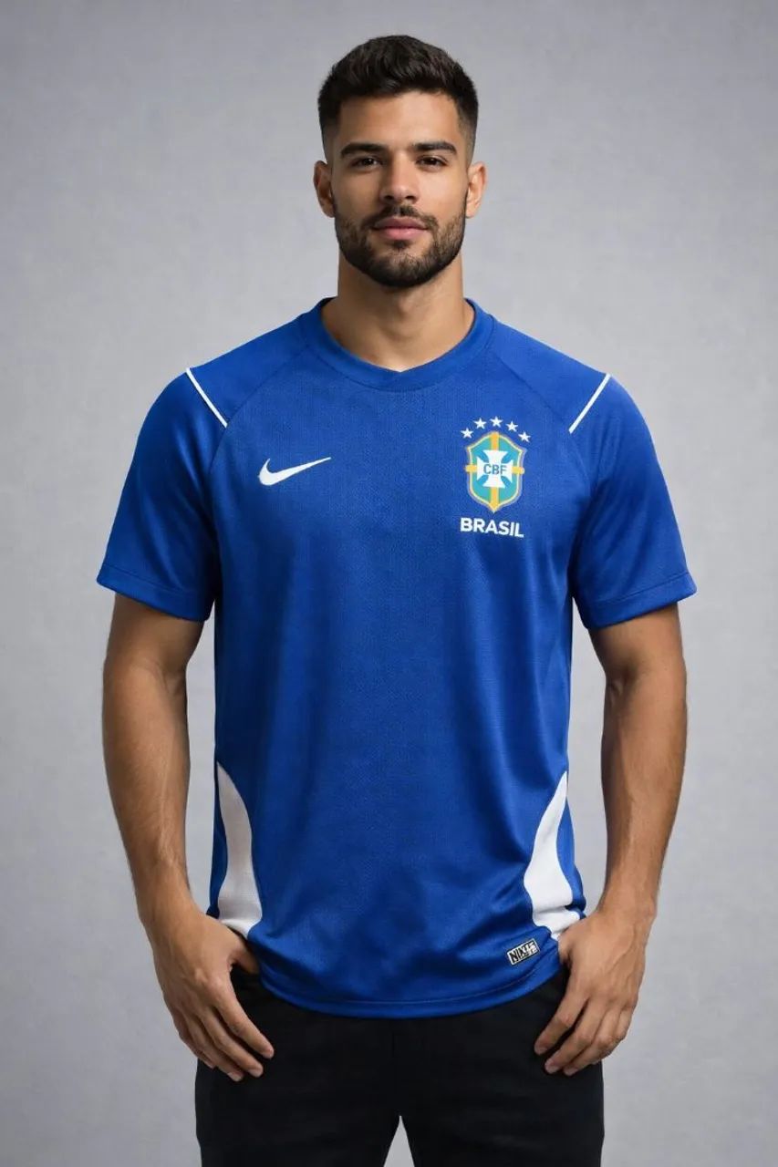 Blusas Brasil dry-fit.( Atacado) - Foto 2