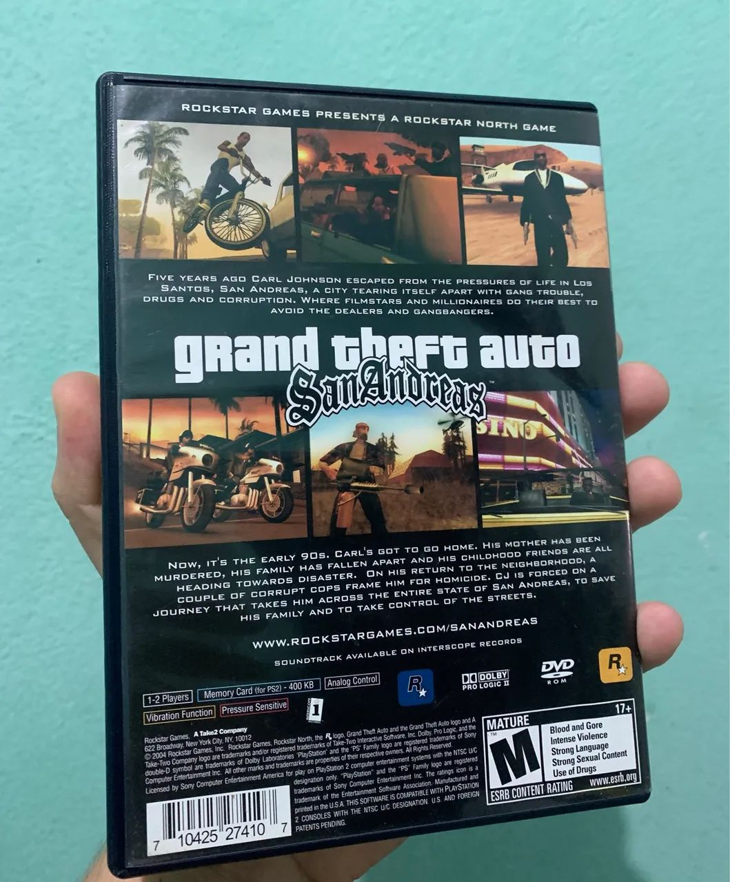 GTA San Andreas de Ps2 Original - Foto 4