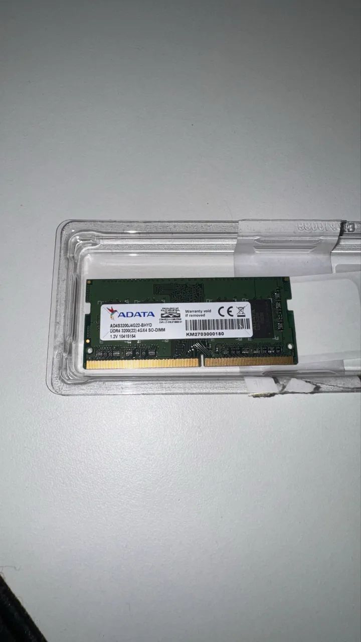 Memória ram notebook 4GB 3200mhz - Foto 2