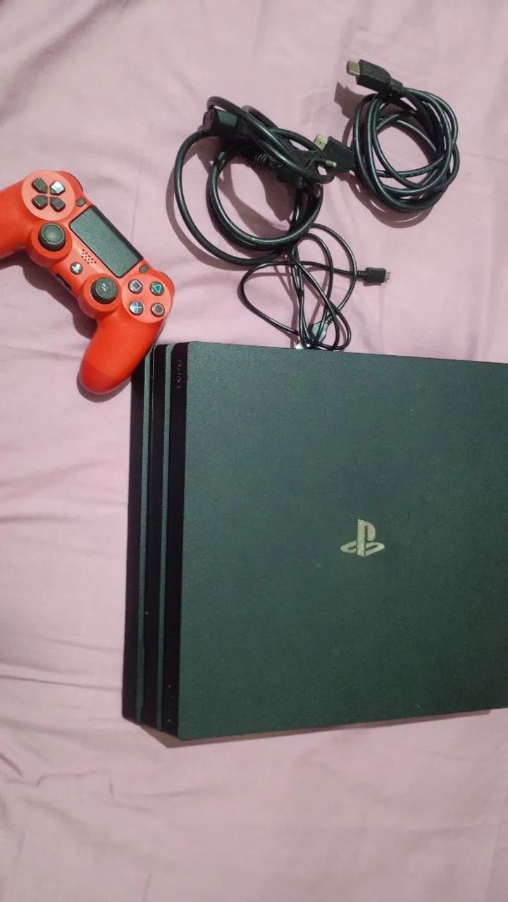 PlayStation 4 Pro completo com jogos - Foto 2