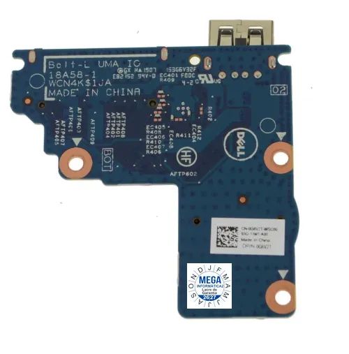 Placa Usb, Sd card, CMOS Original Dell Latitude 3400  - Foto 2