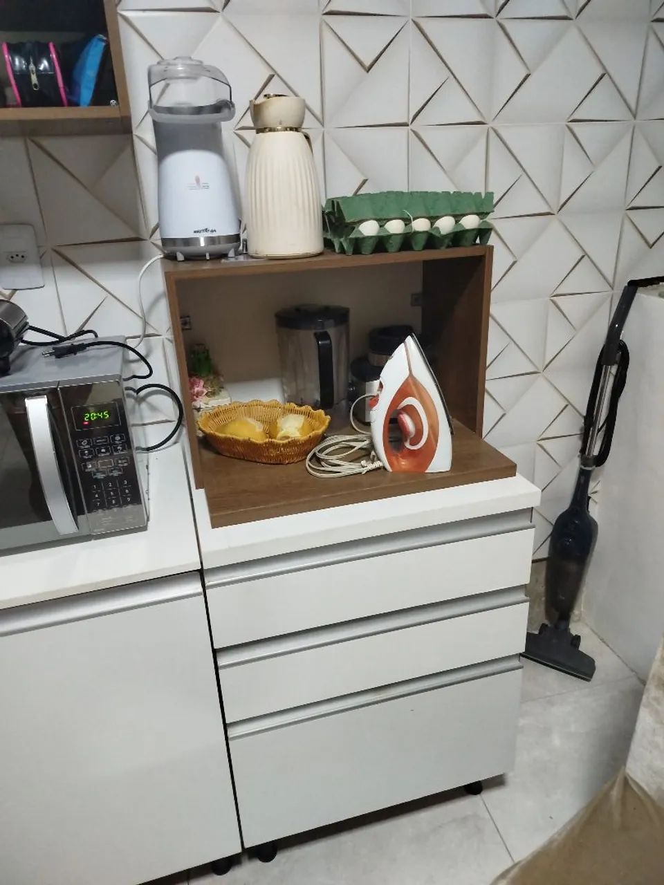 Armário aéreo e suporte microondas  - Foto 2