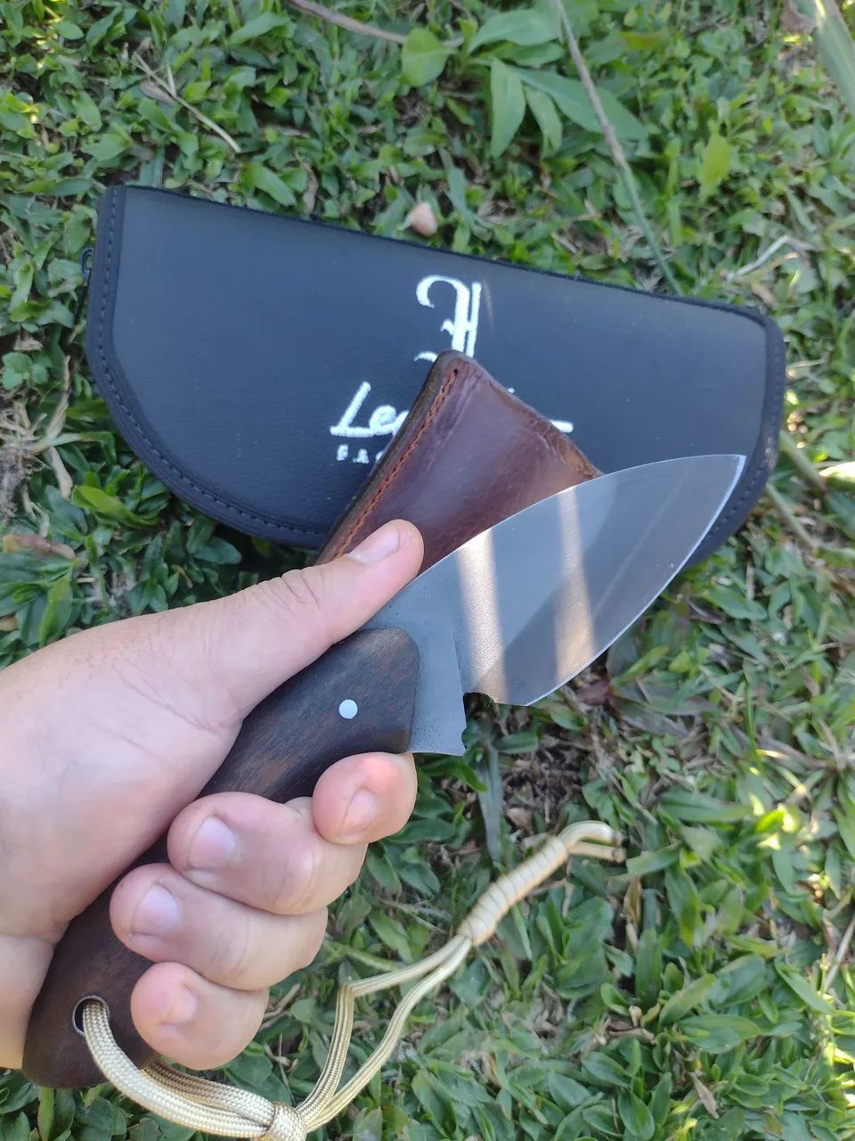 Faca artesanal Edc utilitaria - Foto 2