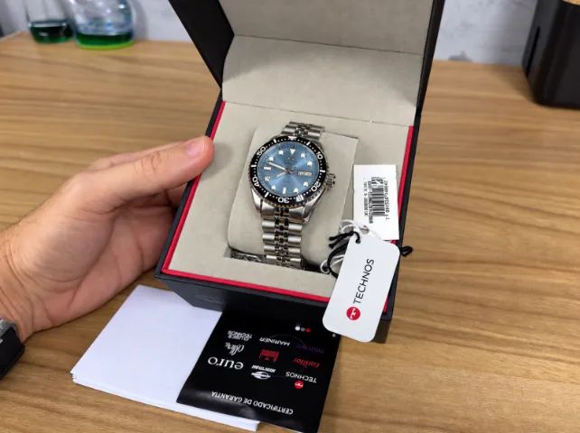 Relógio Technos automático Diver 40mm - Foto 2