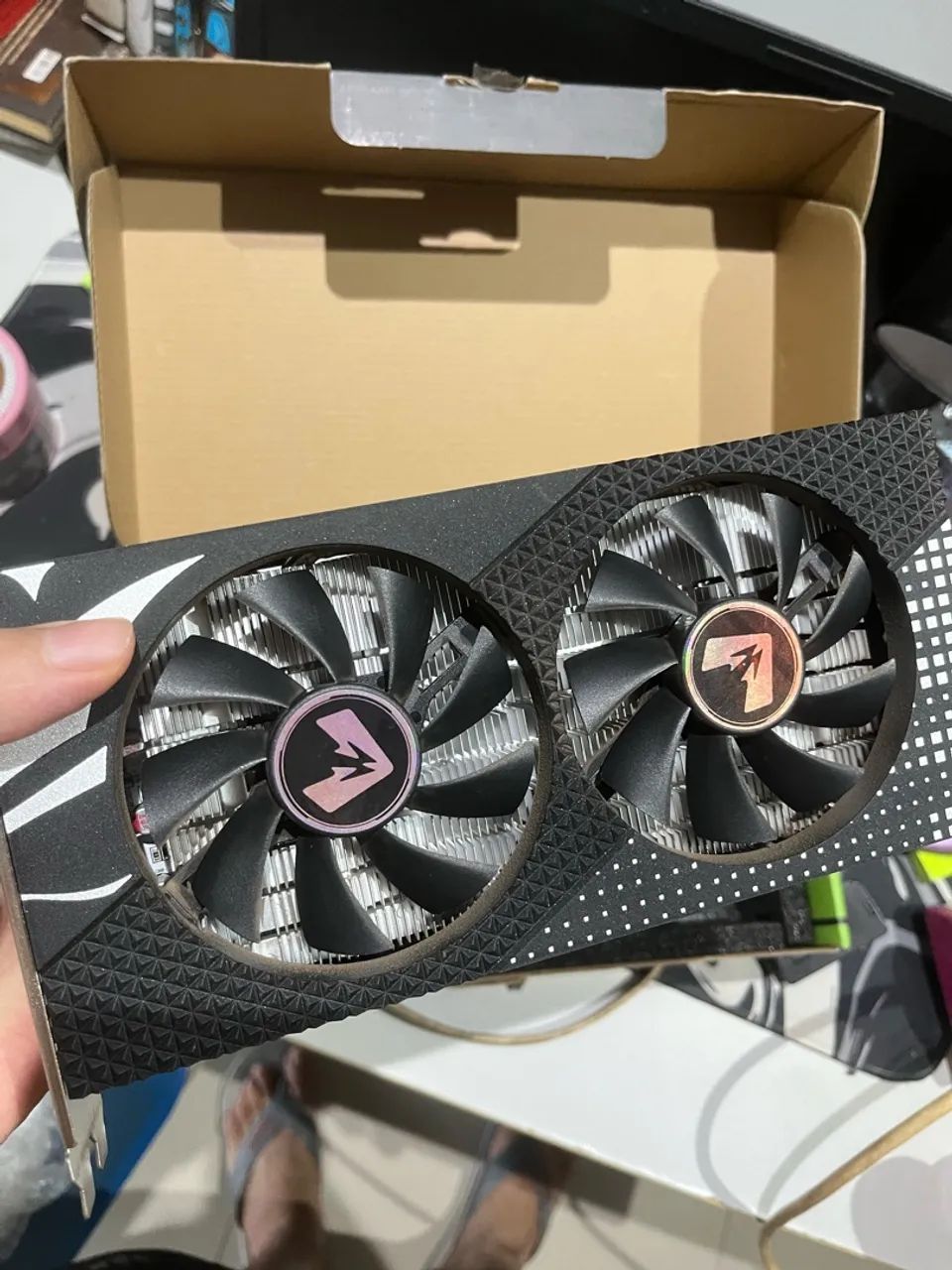 Placa de Vídeo RX580 8gb 2048sp - Foto 4