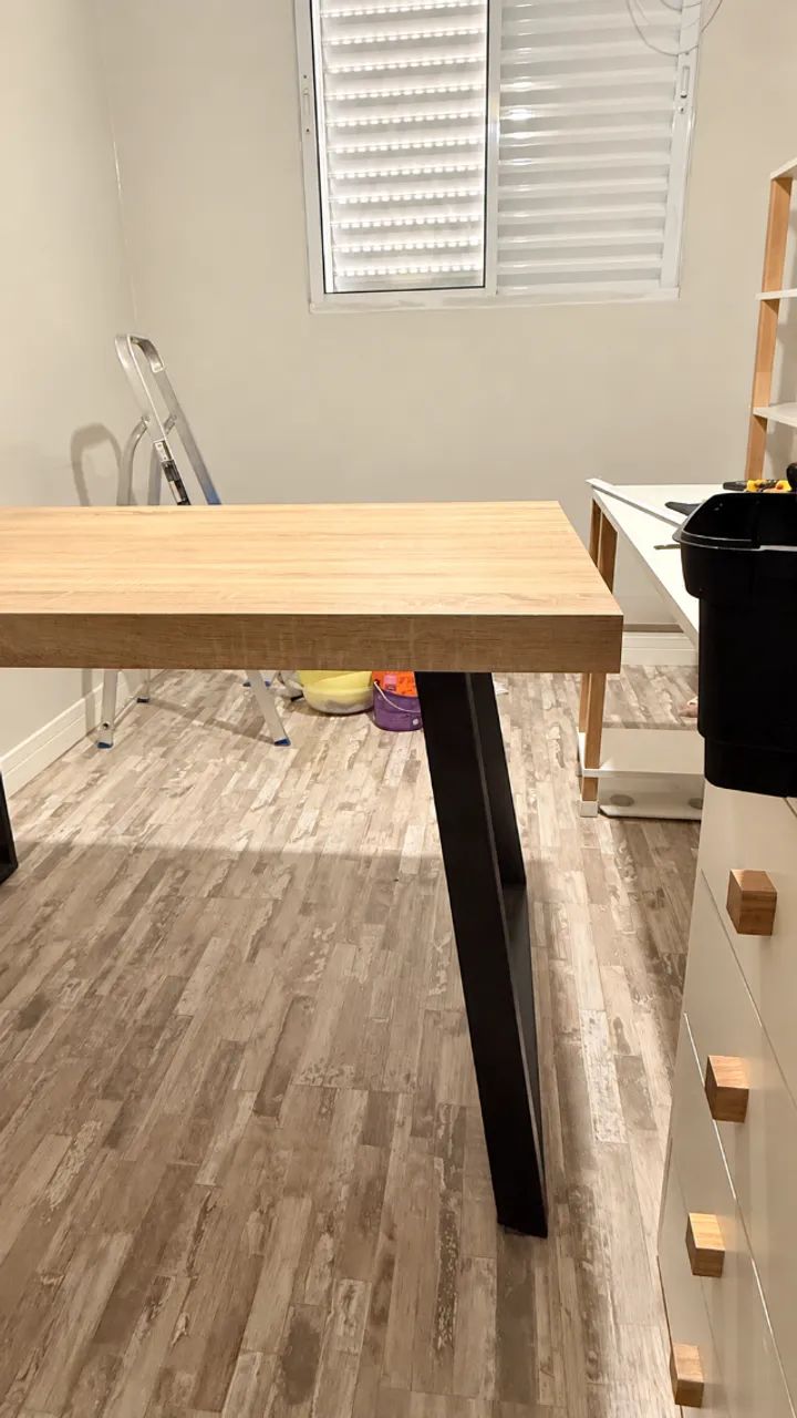 Mesa de Escritório (madeira maciça, moderna) - Foto 2