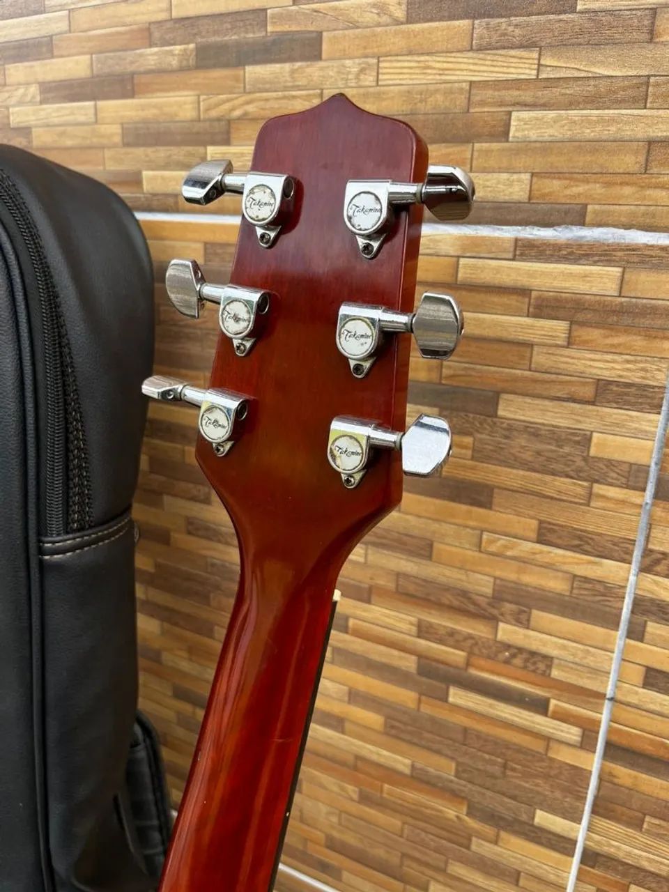 Violão Takamine Eg-530 SC BF koreano Tampo maciço  aceito trocas  - Foto 5