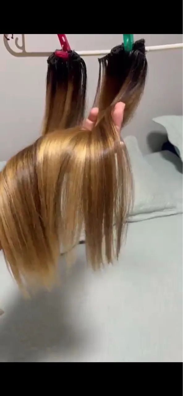 Fios naturais para Mega Hair - Brilho e Maciez  - Foto 2