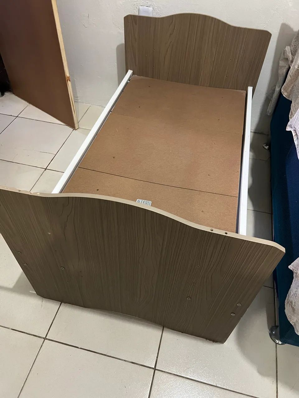 Cama da infantil  já caí com colchão  - Foto 2