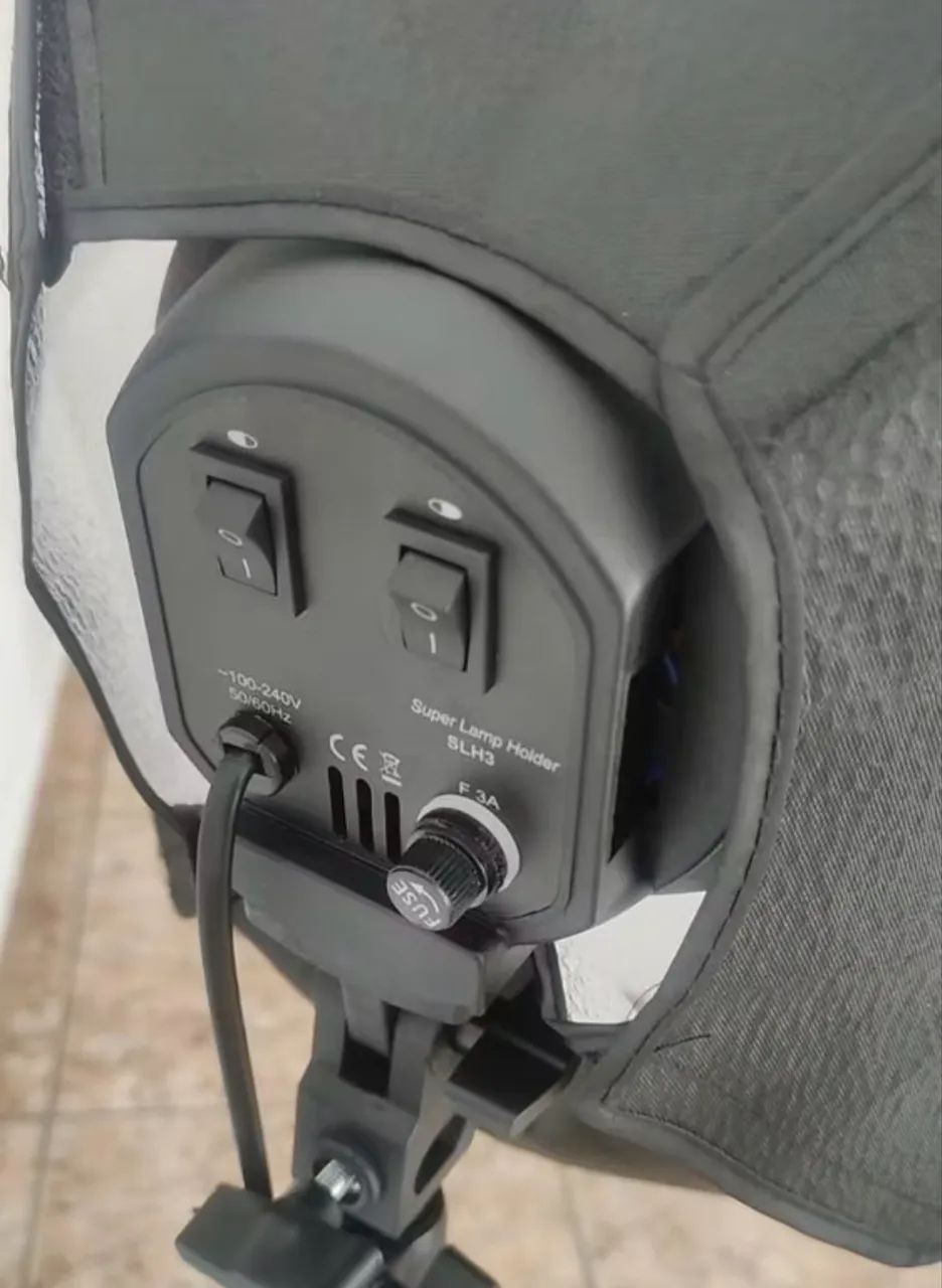 Kit Soft box soquete e27 quádruplo 50x70 +tripe 2M - Foto 6