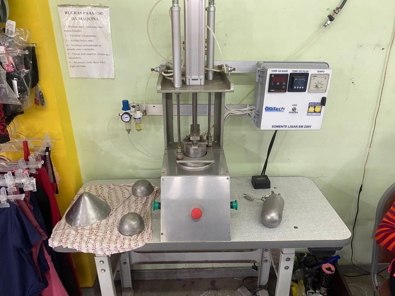 Máquina de moldar bojo / Sutiã GGTECH