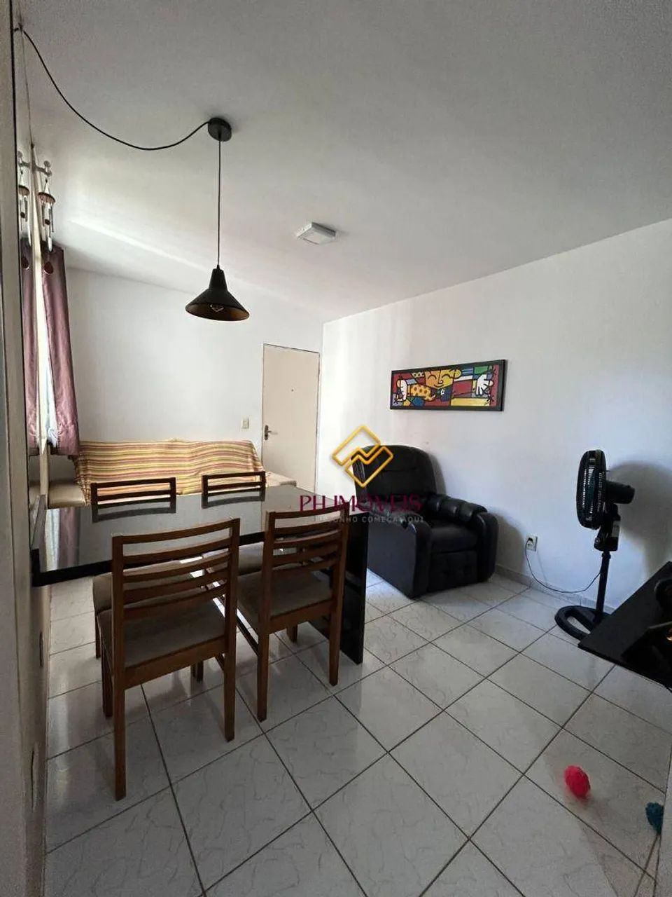 Apartamento com 2 dormitórios no Residencial Bernardo Oiticica