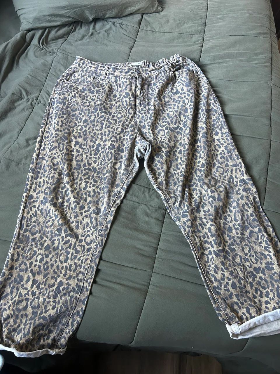 Calça estampa de onça- plus size 54 - Foto 3