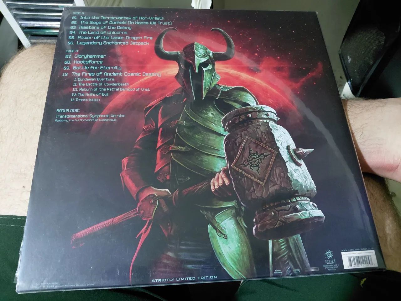 Lp Duplo Gloryhammer - Legends from Beyond the Galactic Terrorvortex - Foto 3