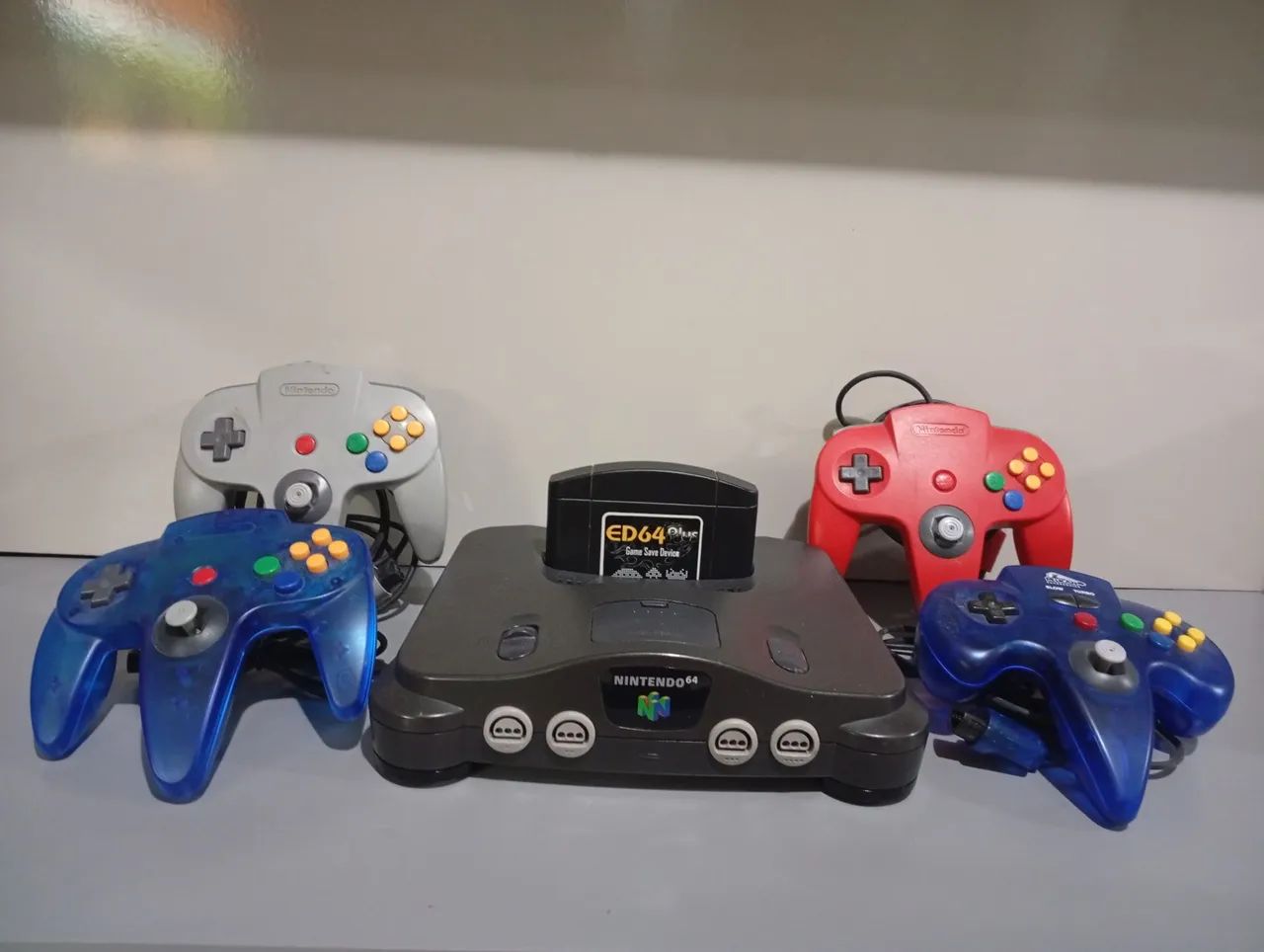 Nintendo 64 com everdrive 