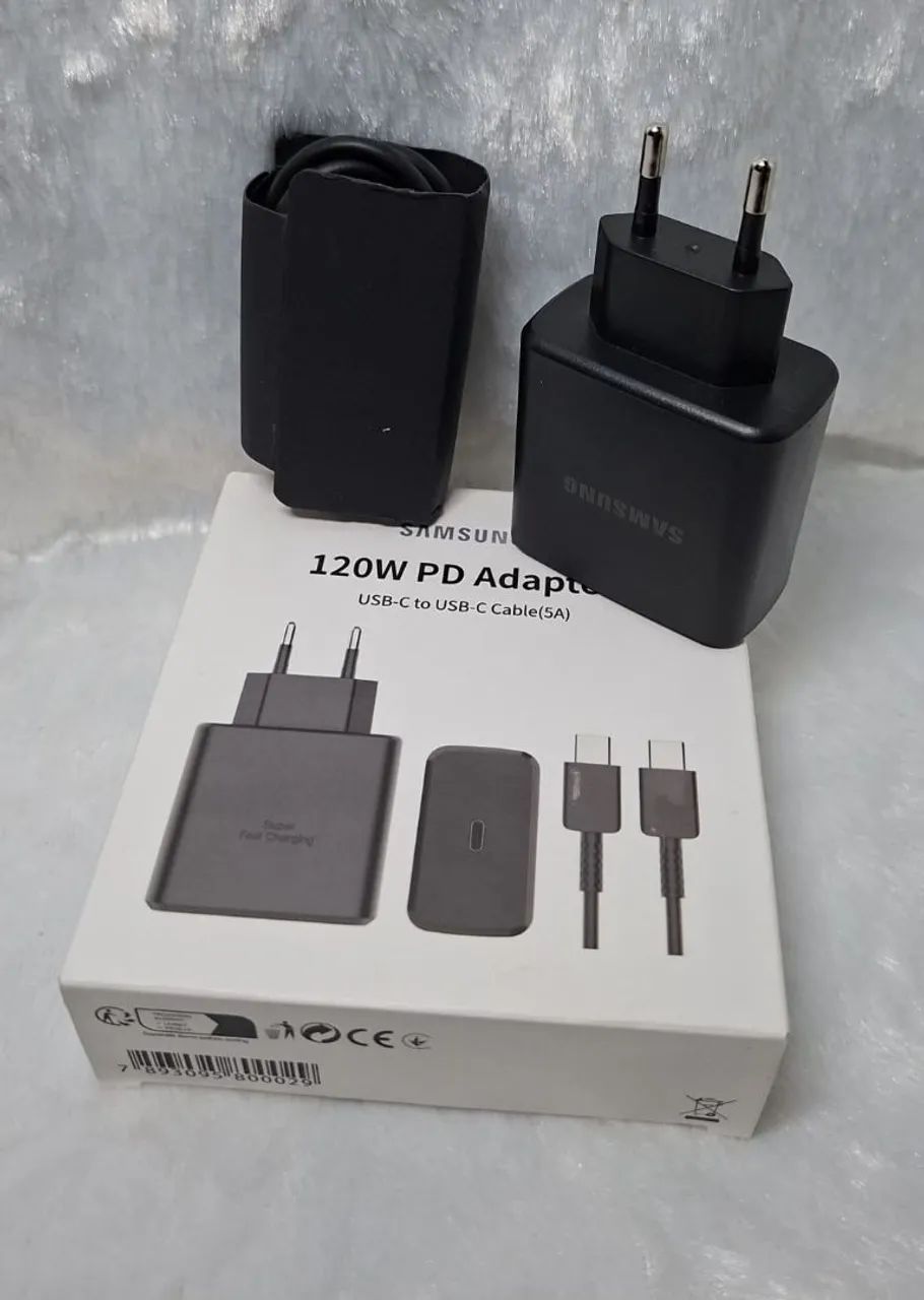 Carregador Samsung tipo C 120w 