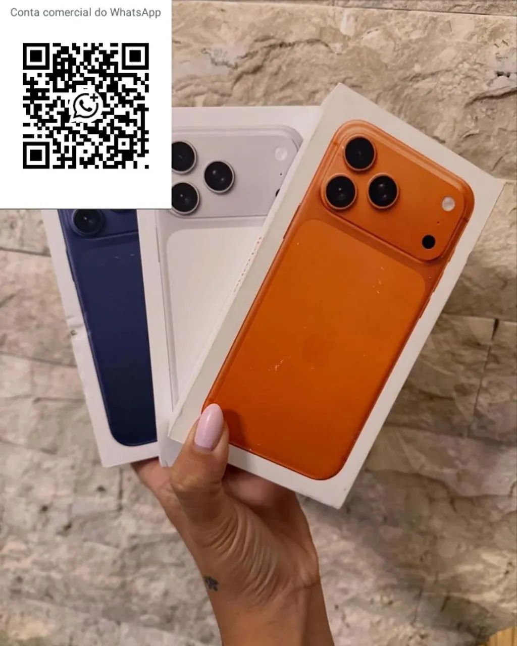 iPhone 17 Pro 256Gb - (Laranja)