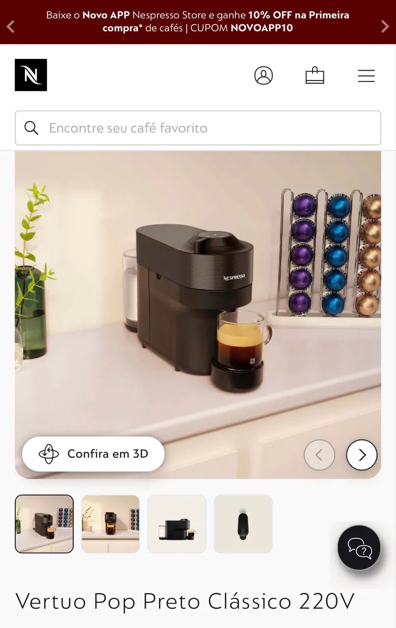 Cafeteira Nespresso  - Foto 5