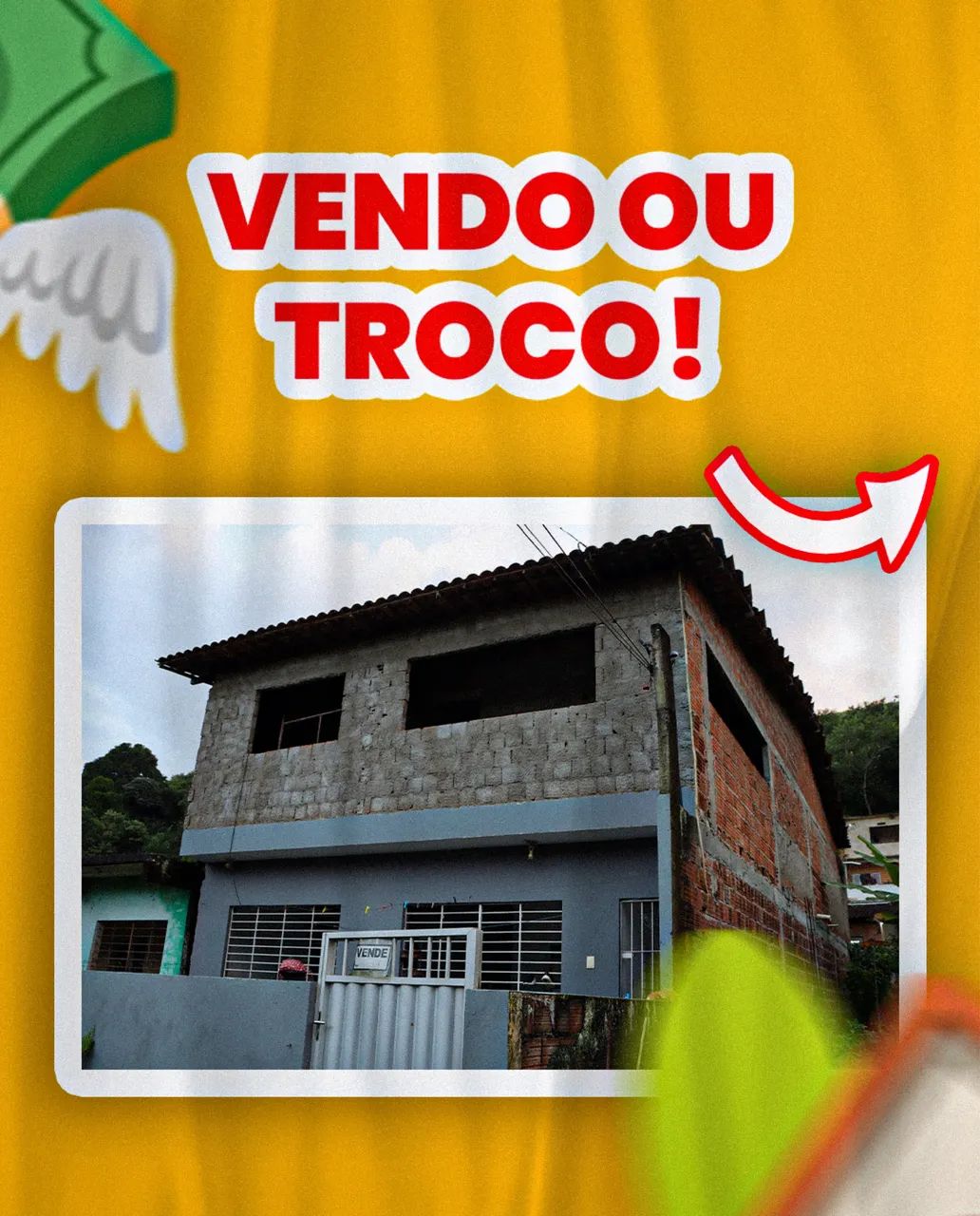 Vende-se 3 Casas 