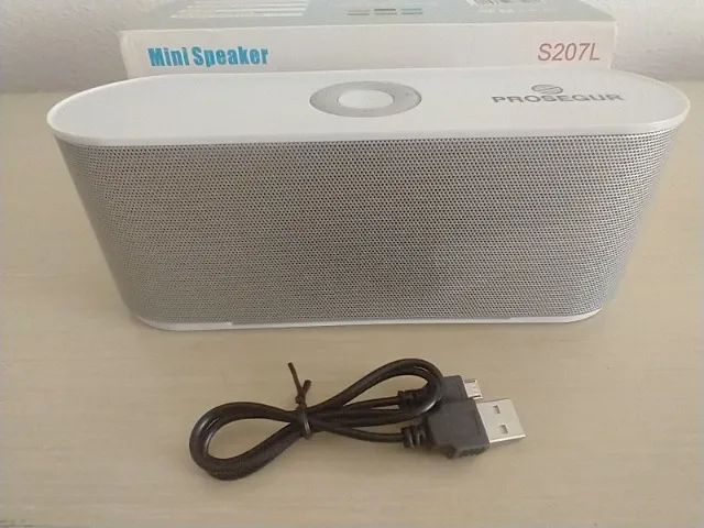 Caixinha De Som Bluetooth Speaker S207 na embalagem  - Foto 4