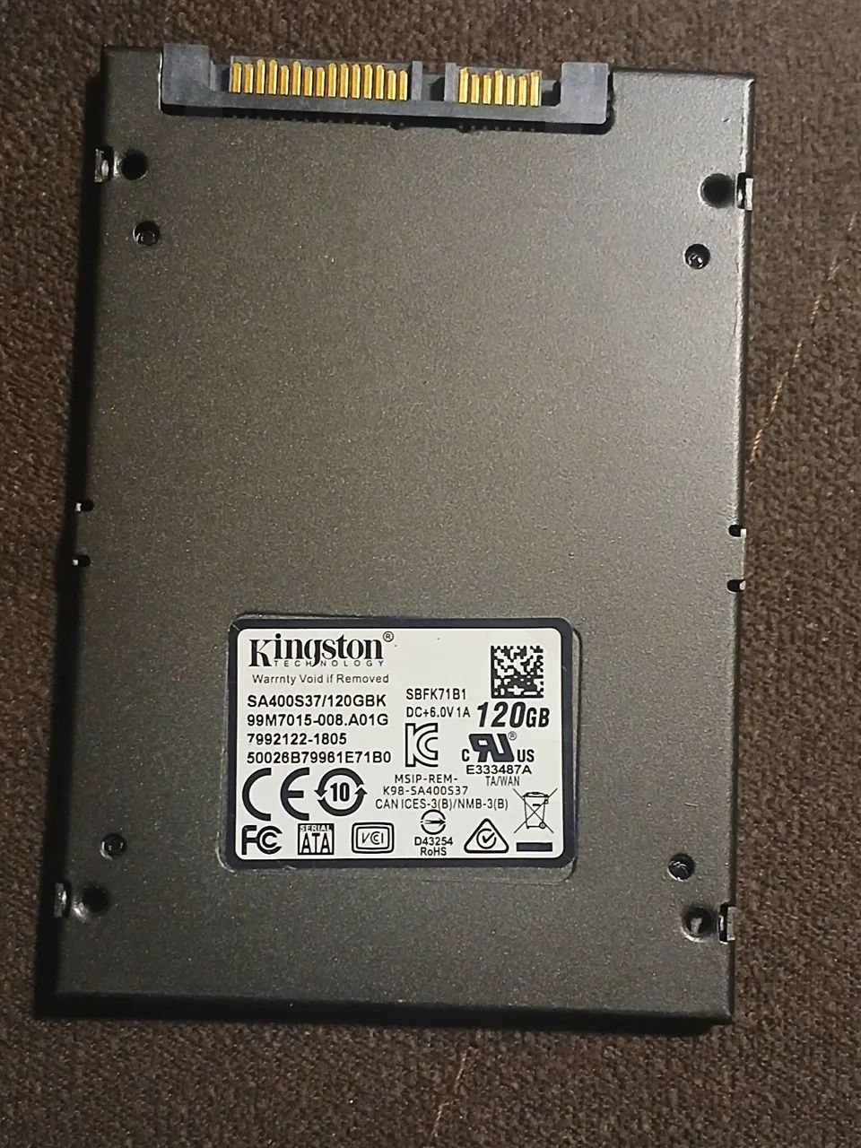Ssd Kingston 120GB  - Foto 2