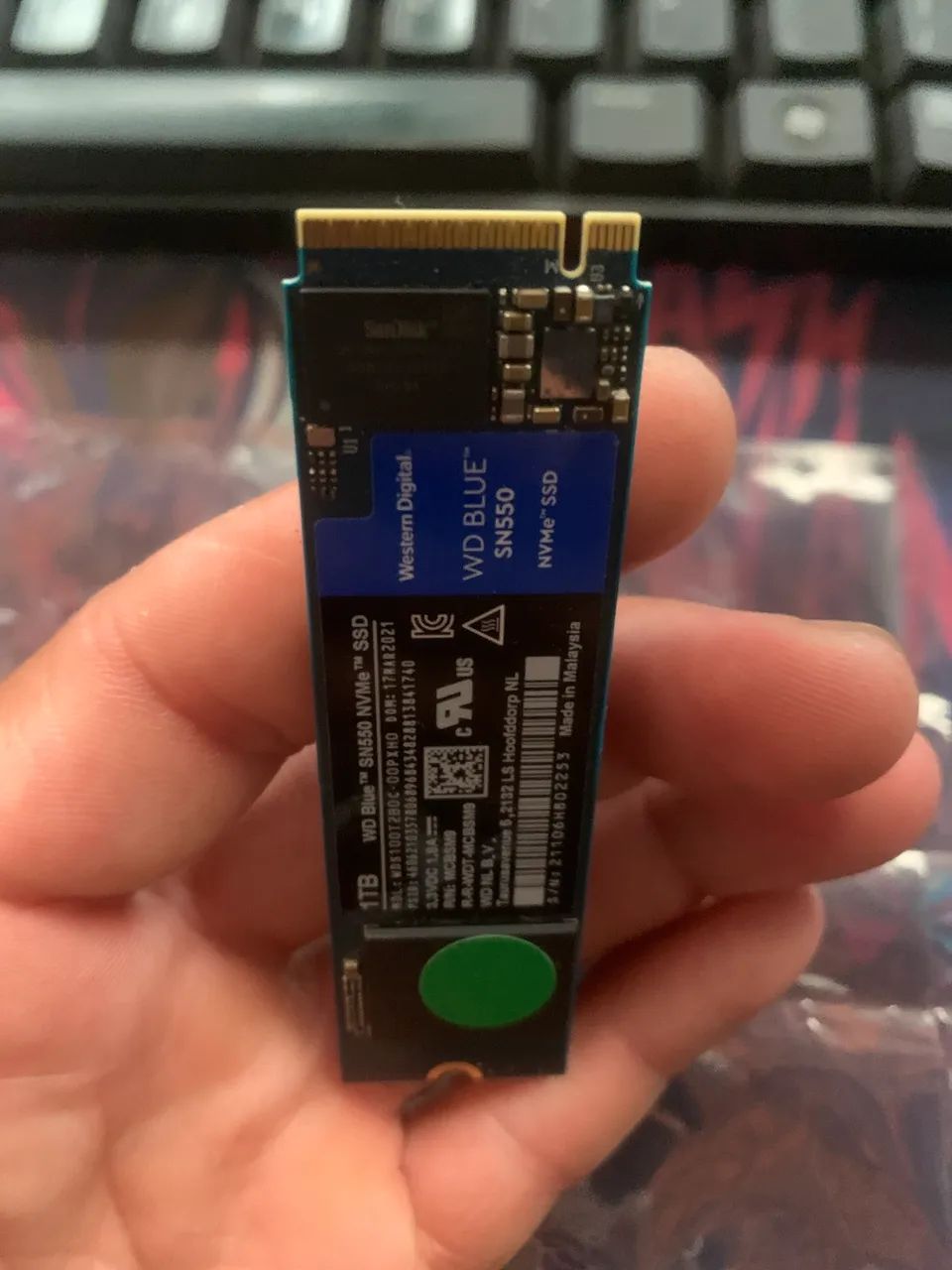 Nvme 1tb Saúde 43% WD Blue - Armazenamento - São Luiz, Belo