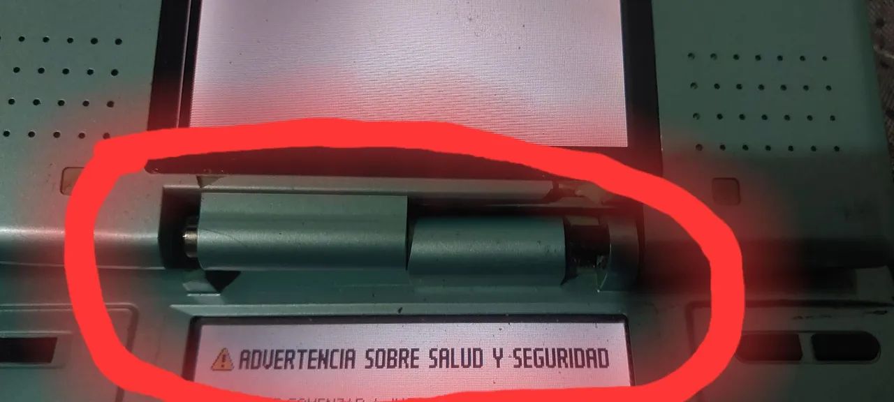 Nintendo ds fat (classico)funcionando  dobradiça da carcaça quebrada - Foto 5