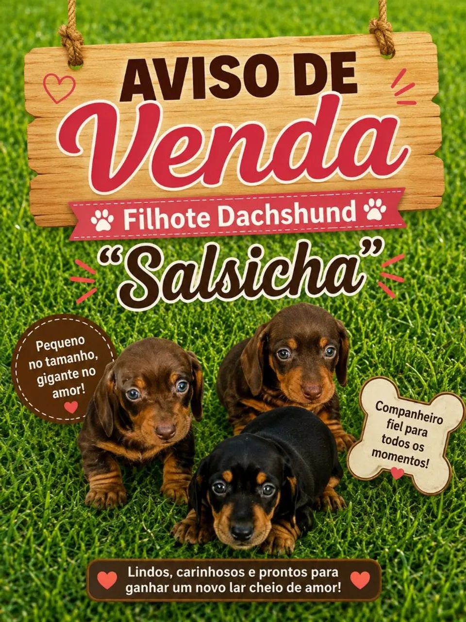 Cachorro Dachshund
