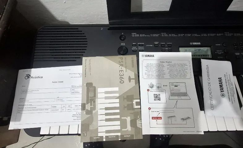 Teclado Yamaha PSR E360 - Foto 4