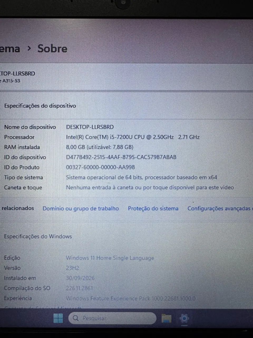 Notebook Acer  - Foto 3